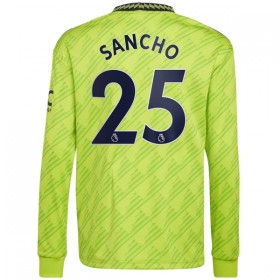 Camiseta de fútbol Manchester United Sancho 25 3ª equipación 2022/23 Manga Larga